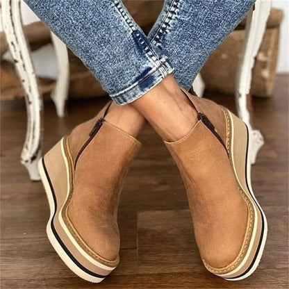 Zip Ankle Boots