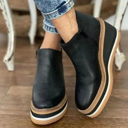 Zip Ankle Boots