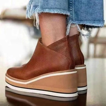 Zip Ankle Boots