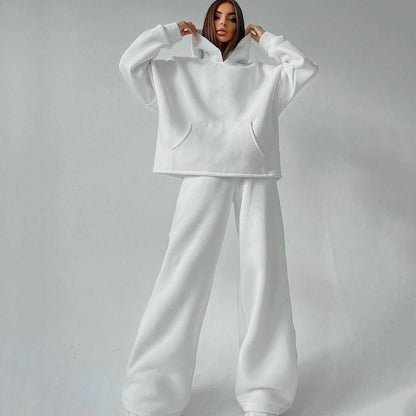 Oversized Hoodie & Flare Pants Set