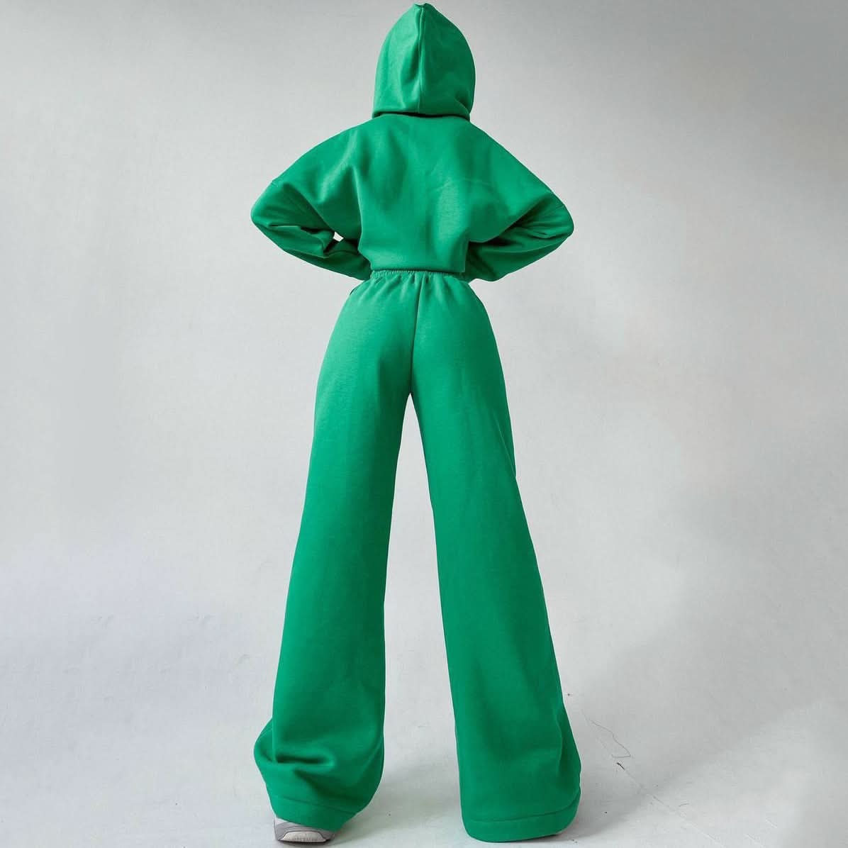 Oversized Hoodie & Flare Pants Set