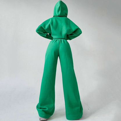 Oversized Hoodie & Flare Pants Set